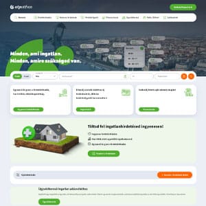 Второй по популярности сайт для поиска недвижимости в Венгрии Otpotthon.hu