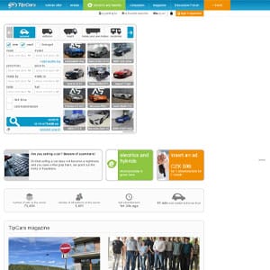 Сайт для покупки авто в Чехии Tipcars.com